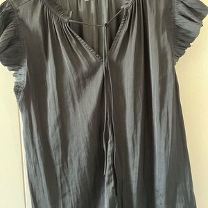 Elegant Gray Women's Top